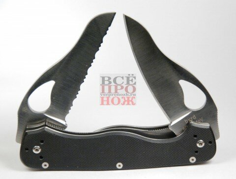 dsc_0913 нож со вторым серрейторным клинком