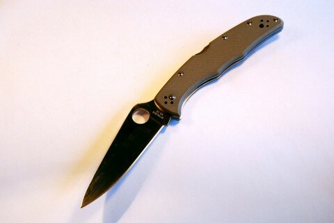 Spyderco-Endura-C10PGFG самая стильная версия ножа Спайдерко Эндура
