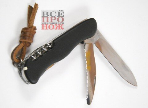 штопор и серрейторный клинок